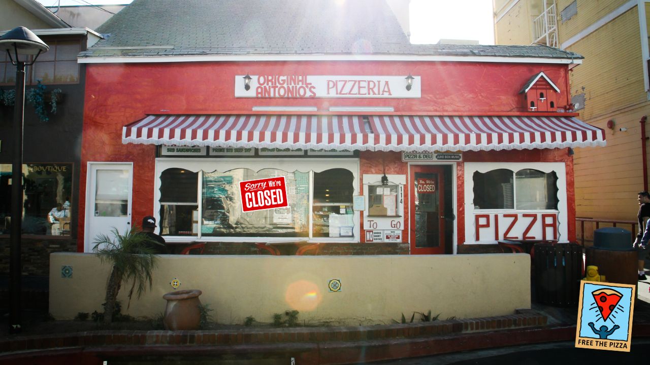 Pizzeria closed