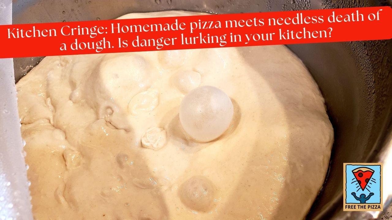 80% hydration fermented Detroit pizza dough