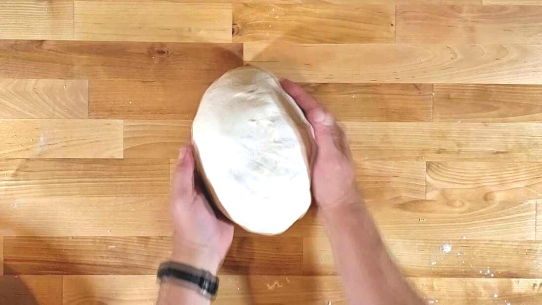 Your dough is ready to rest again