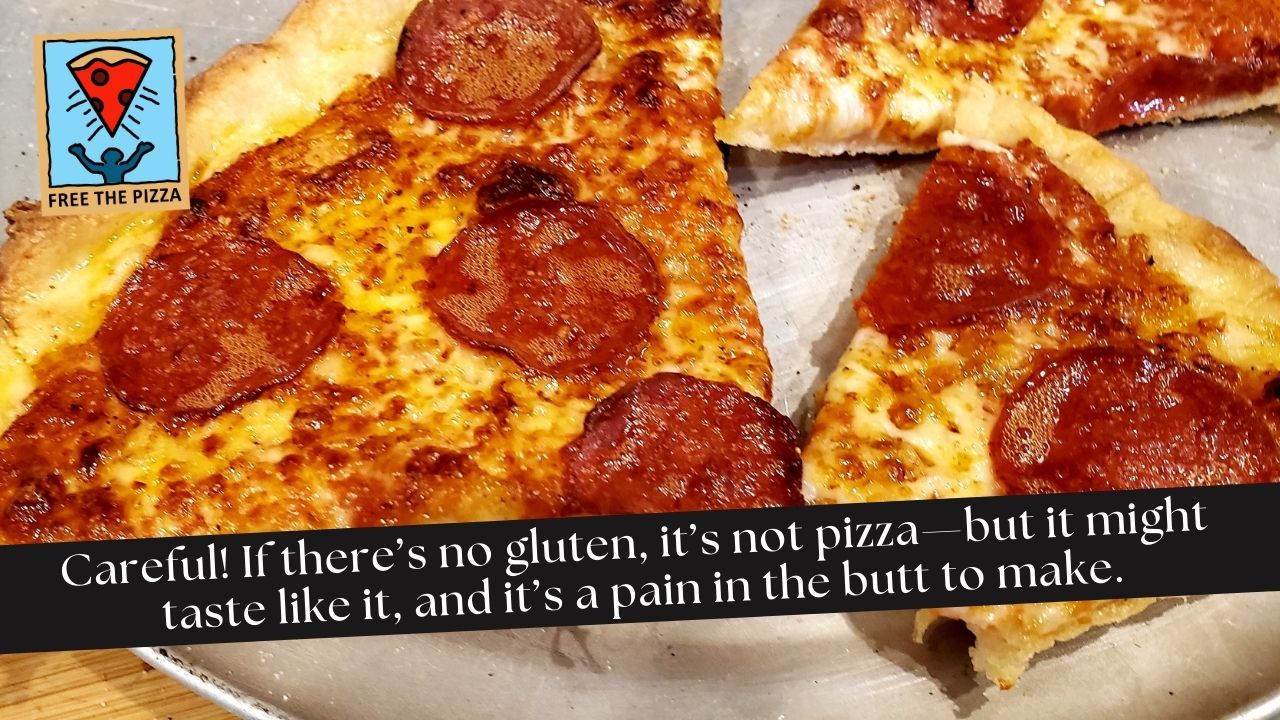 Fioreglut gluten-free pepperoni pizza