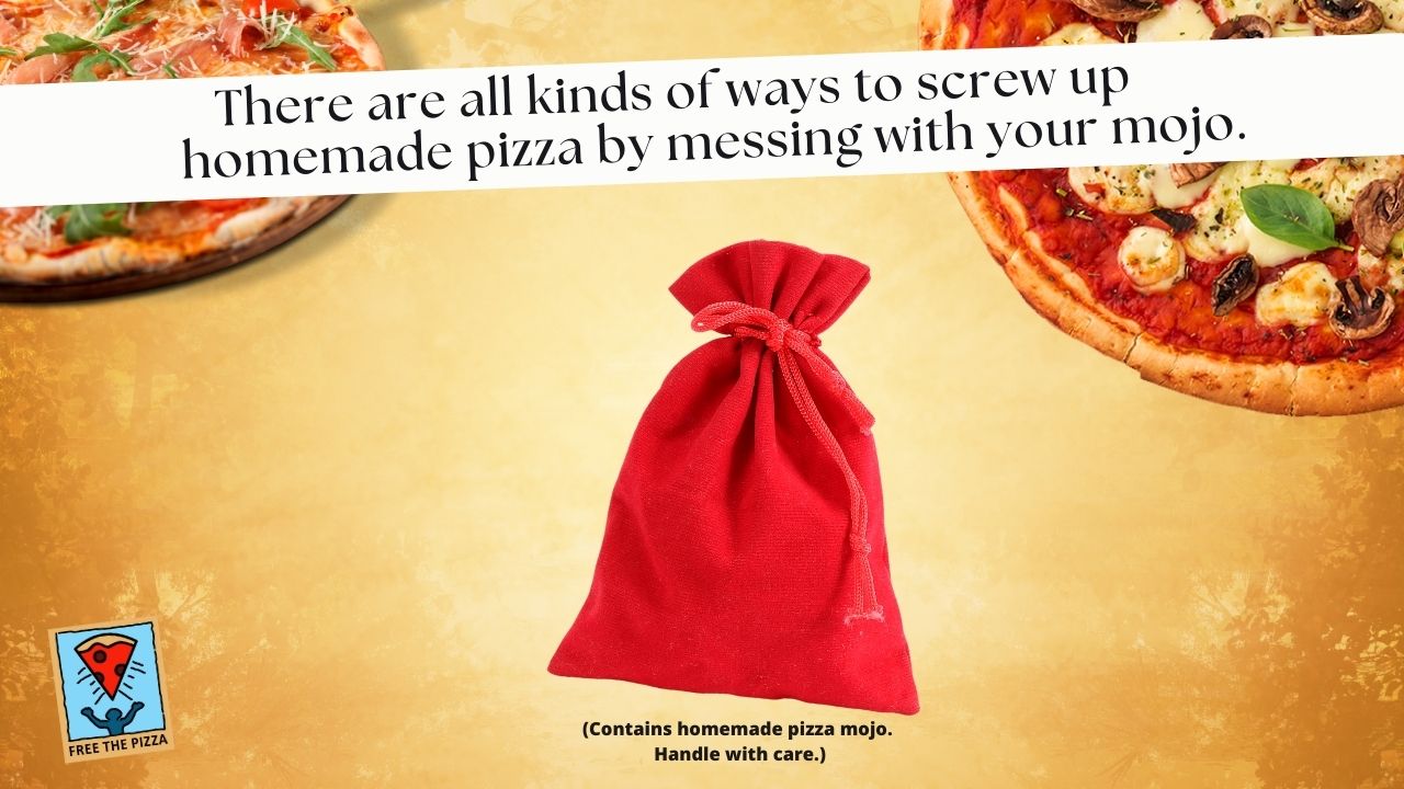 little red bag of pizza skills and magic